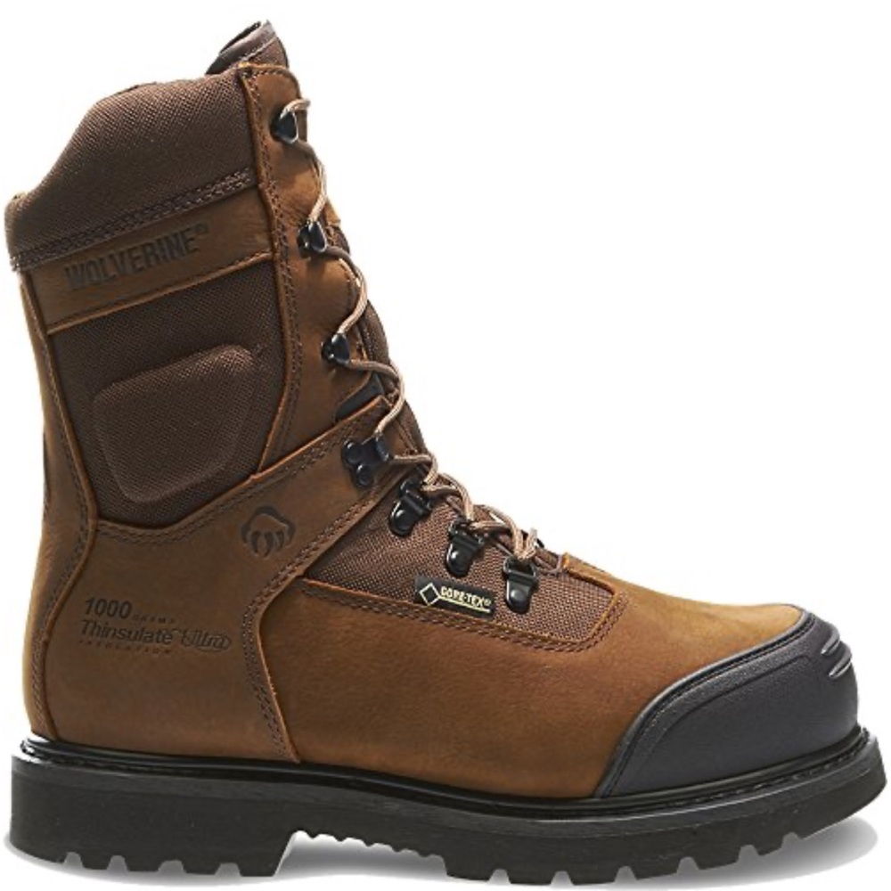 Wolverine Men's Big Sky Gore Boot, Brown/Maxi Brown, 7 M/7.5 M